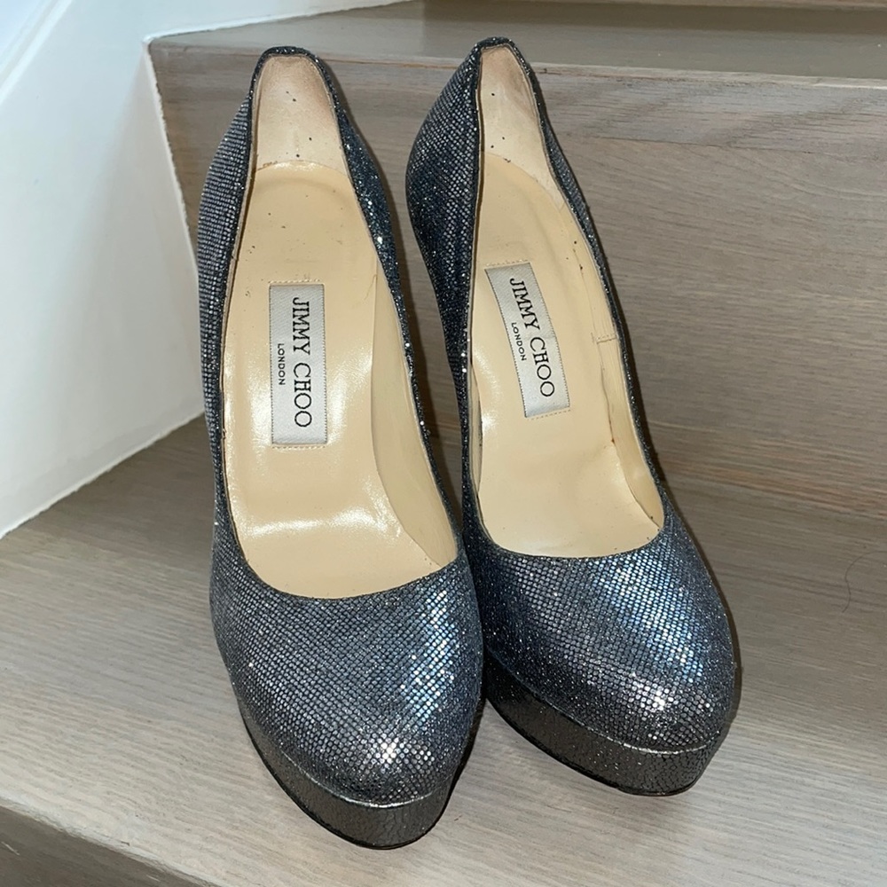 Jimmy choo sparkly heels